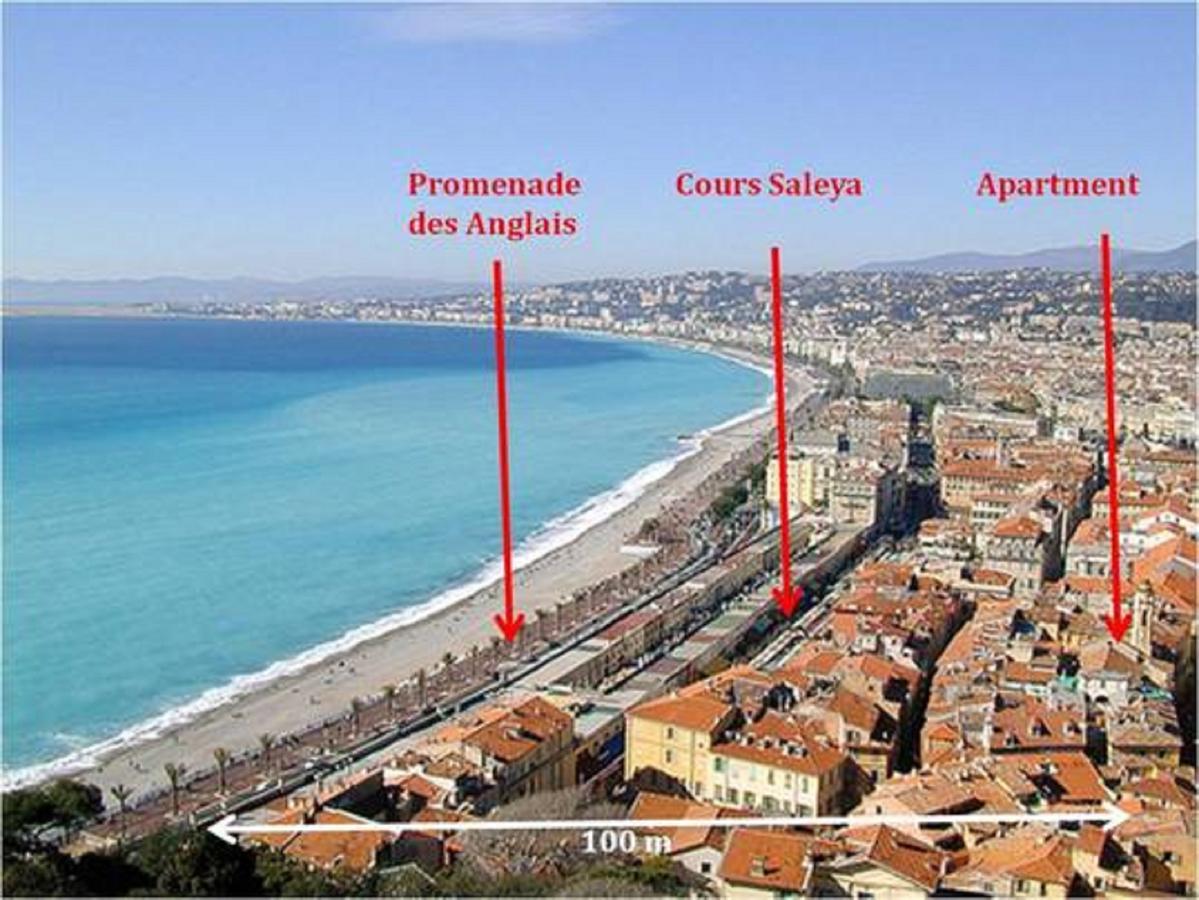 Pref 2 - F4 - Vaste Et Bourgeois ,3 Chambres, Ascenseur, Vx-Nizza Kültér fotó